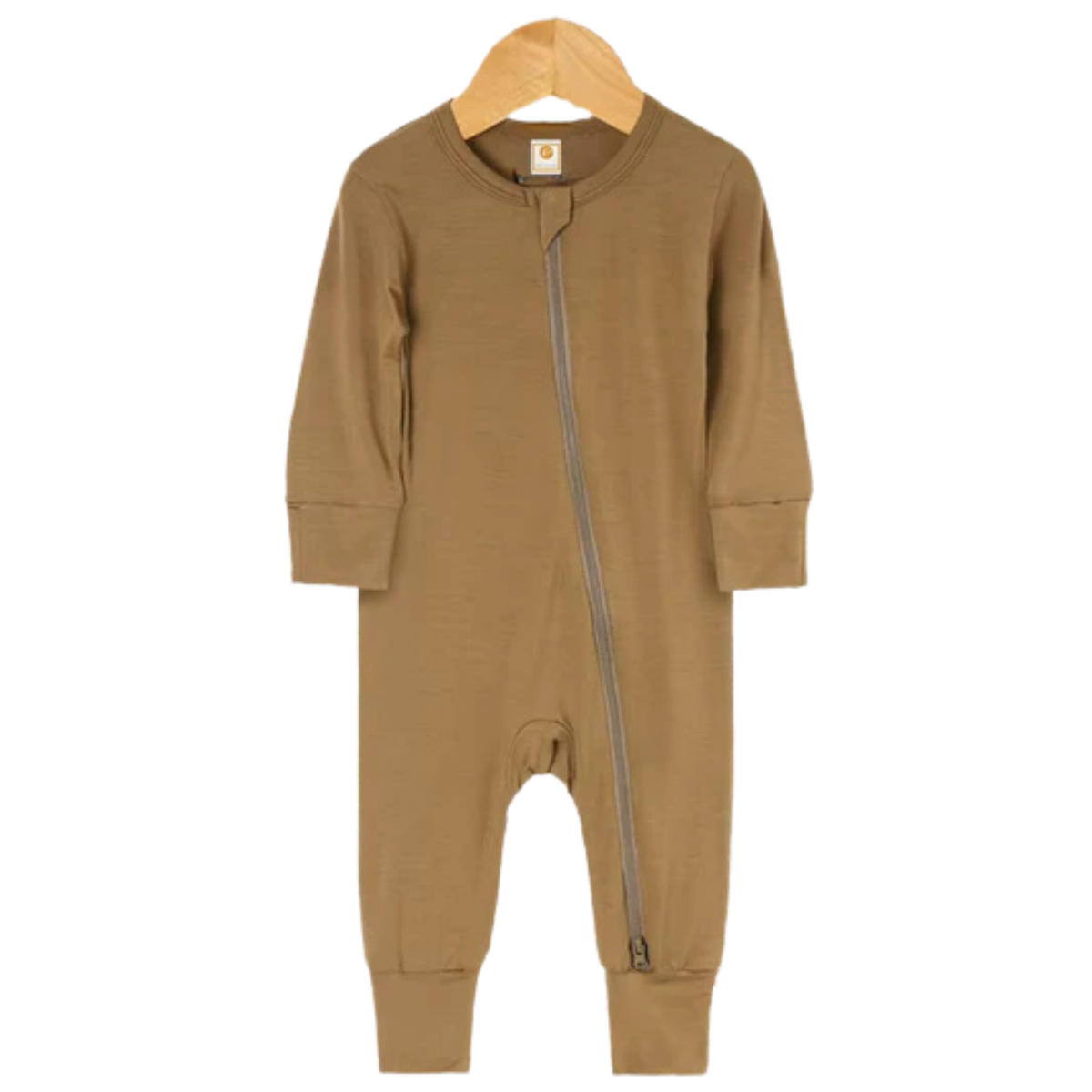 Merlot - Long Sleeve Bamboo Sleep + Play Romper