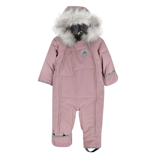 Perlimpinpin - One Piece Baby Snowsuit - Peony