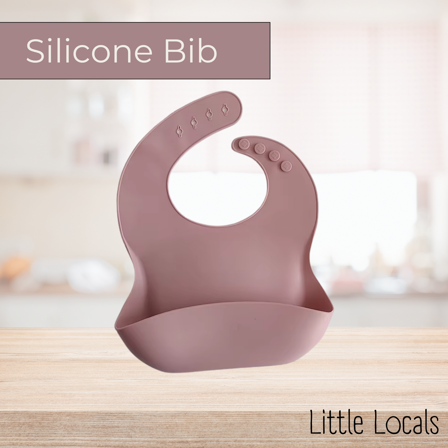 Little Locals Silicone Bib