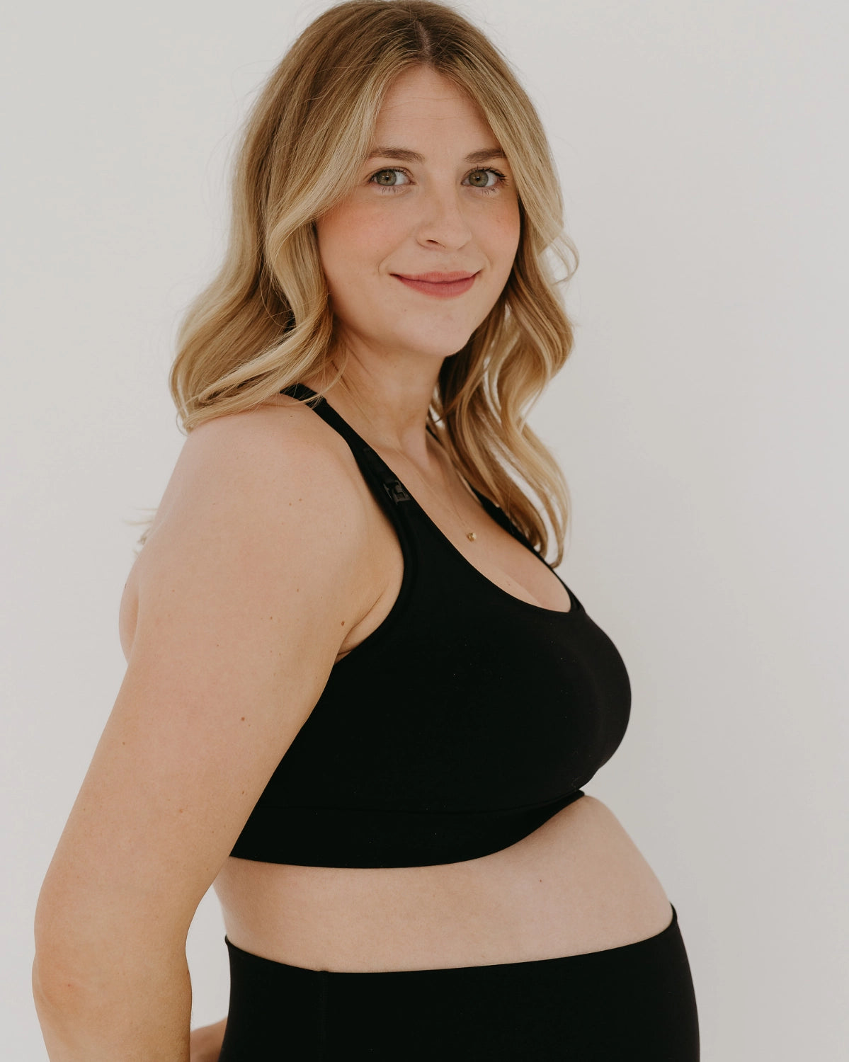 AXK Maternity - Full Support Nursing Bra - Black