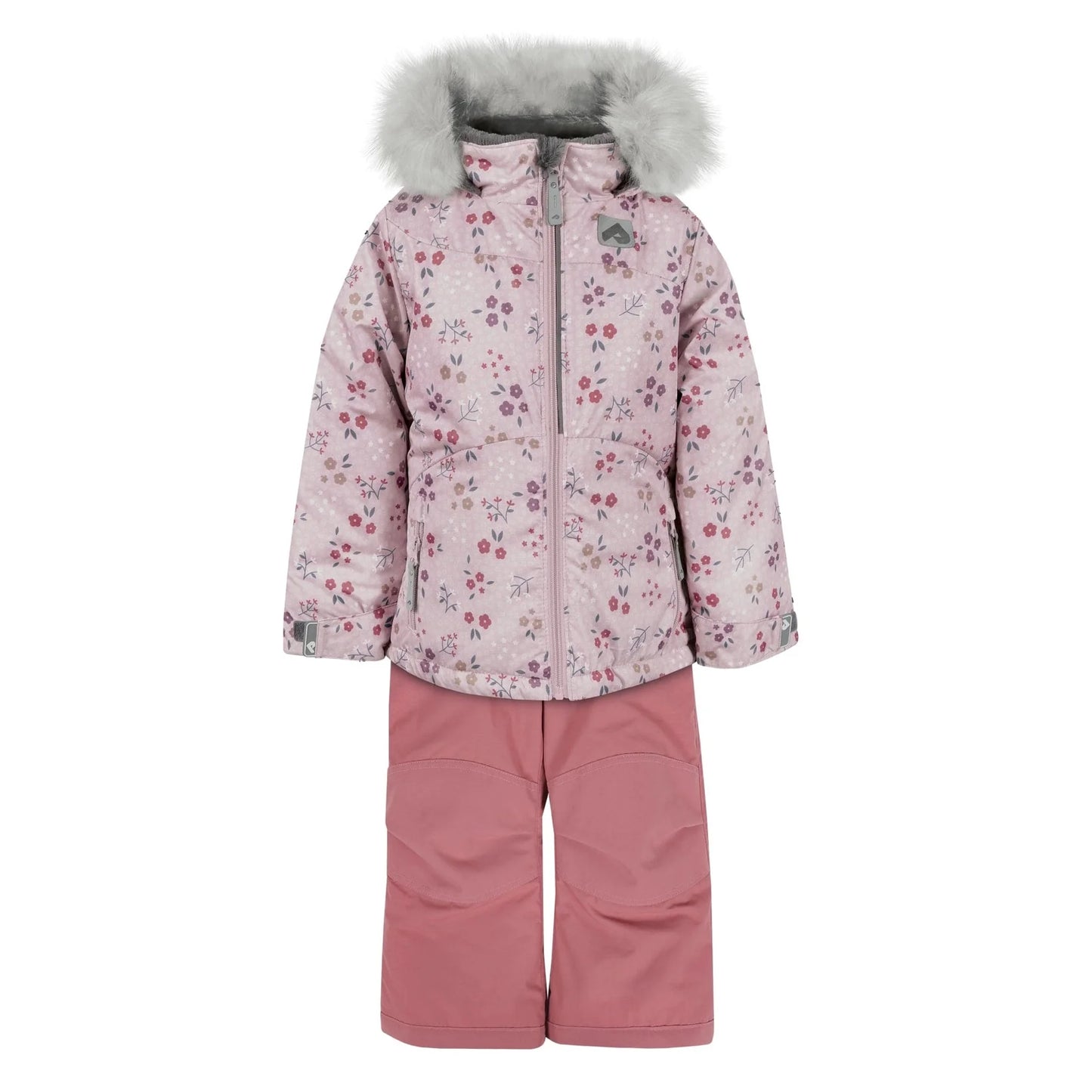 Perlimpinpin - Two Piece Kid Snowsuit - Floral