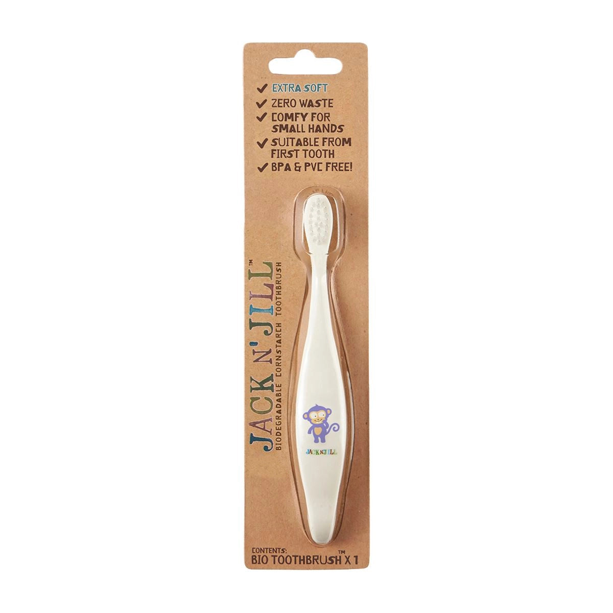 Jack N Jill Kids - Toothbrush - Monkey