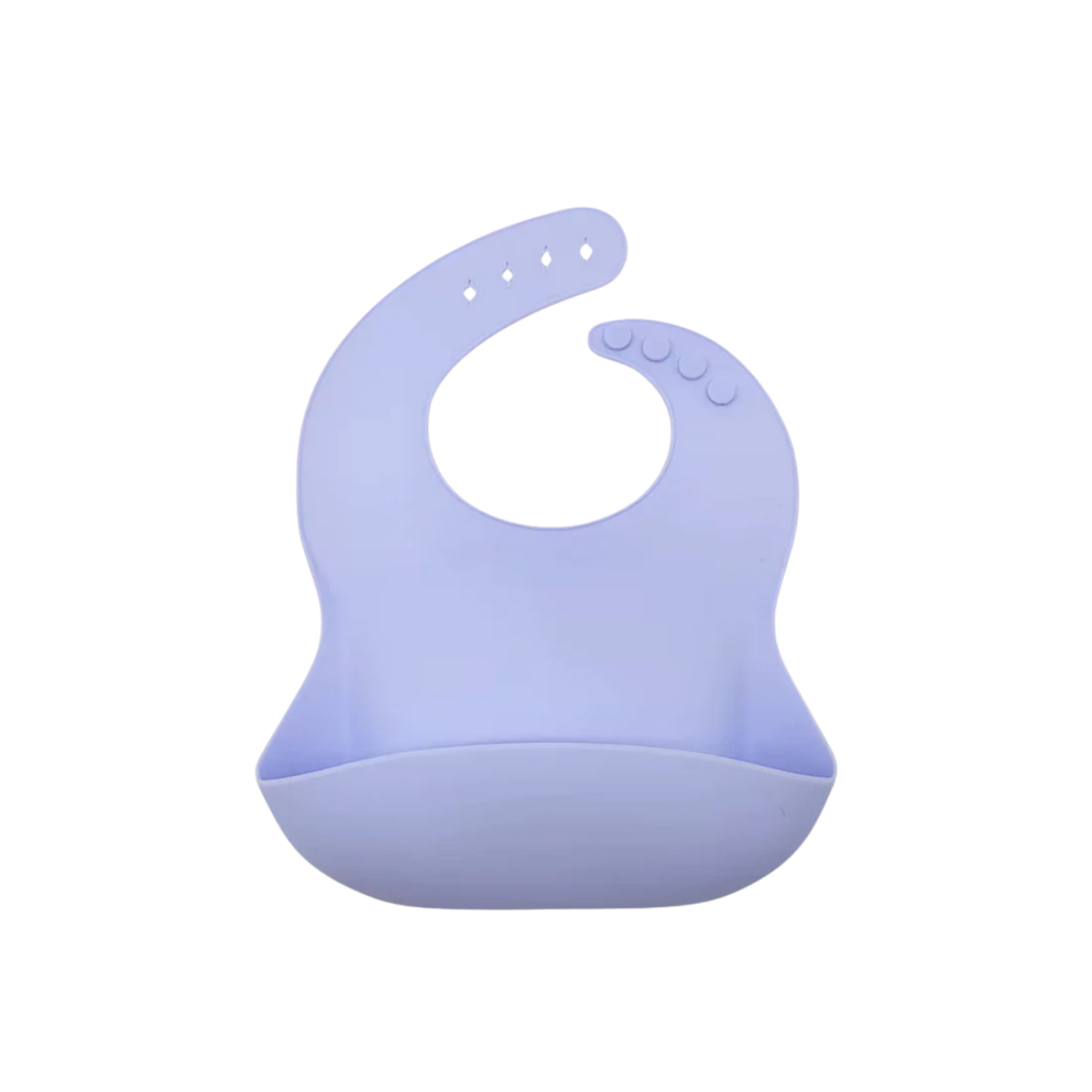 Lilac - Silicone Bib