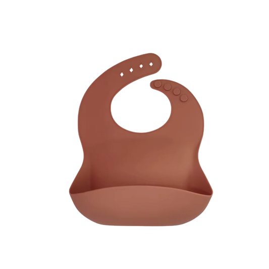 Rust - Silicone Bib
