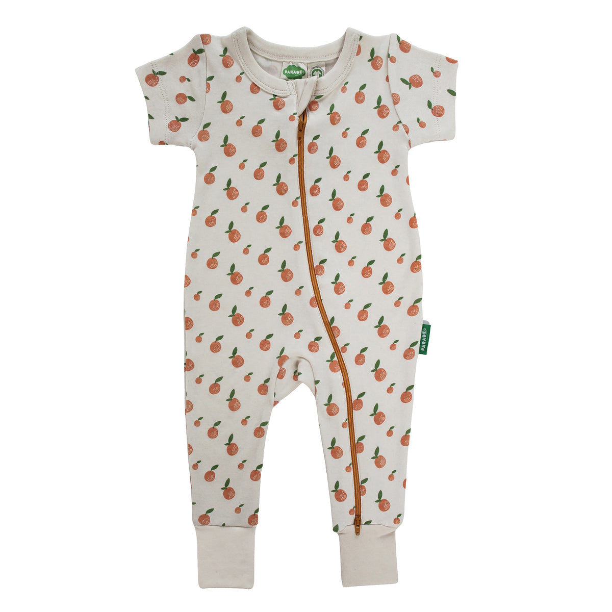 Parade Organics "2-Way" Zip Romper Short Sleeve