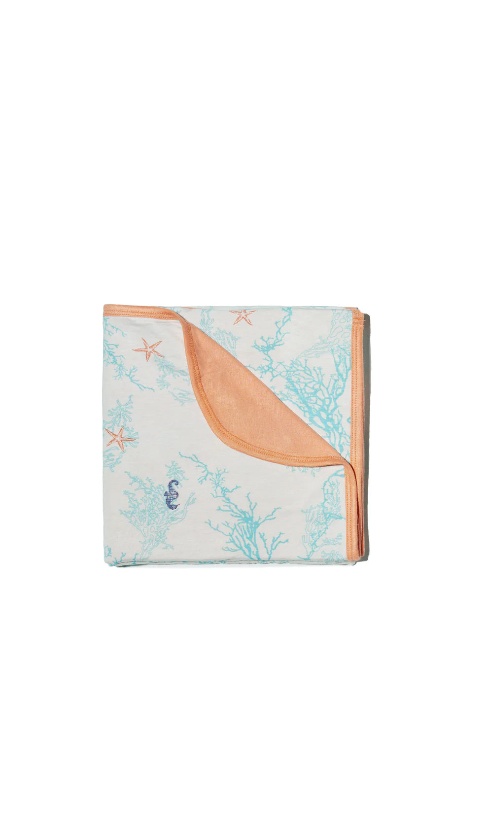 Everly Grey - Swaddle Blanket - Sea Horse