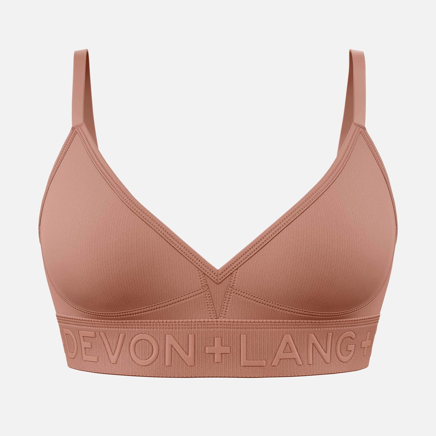 Devon Lang - Bria Bralette (No Mesh Panels) - Bronze