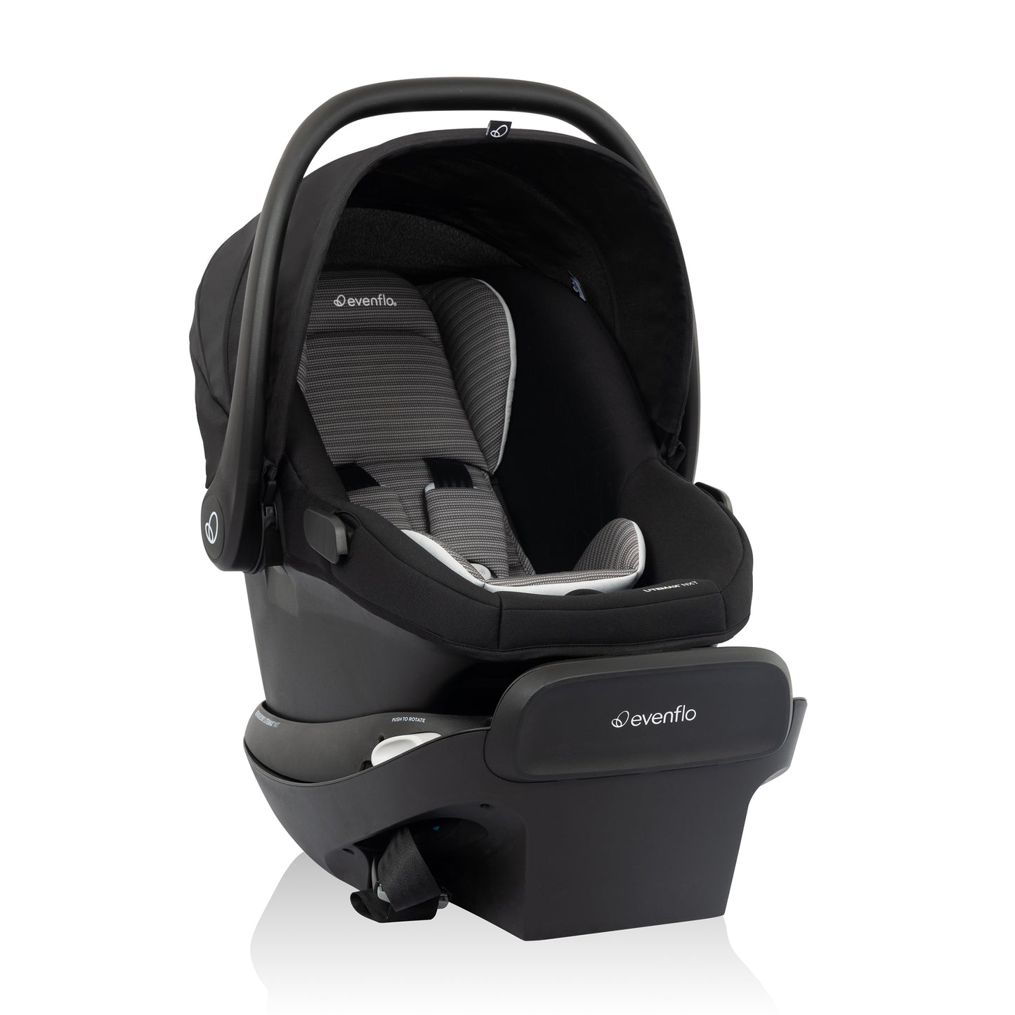 Evenflo - Revolve180 LiteMax NXT Rotational Infant Car Seat (Cinder Gray)