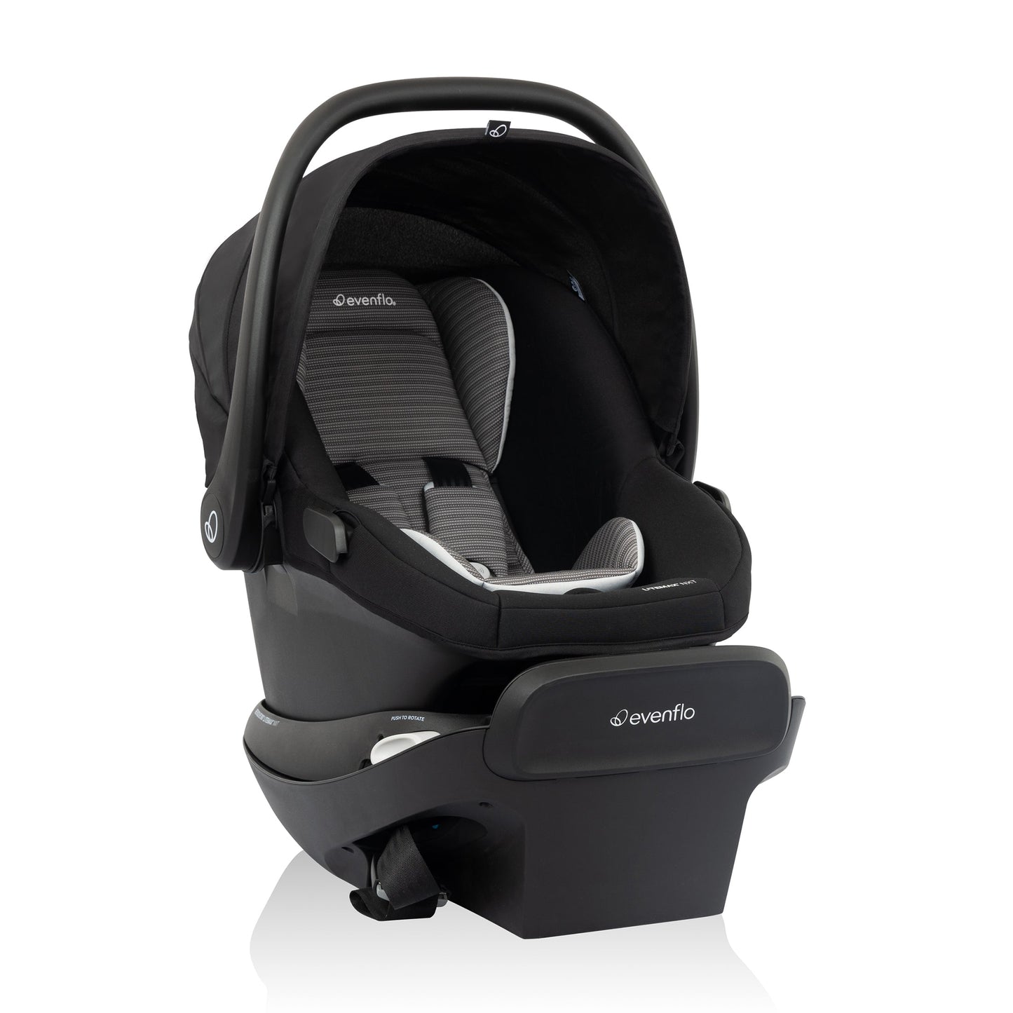 Evenflo - Revolve180 LiteMax NXT Rotational Infant Car Seat (Cinder Gray)