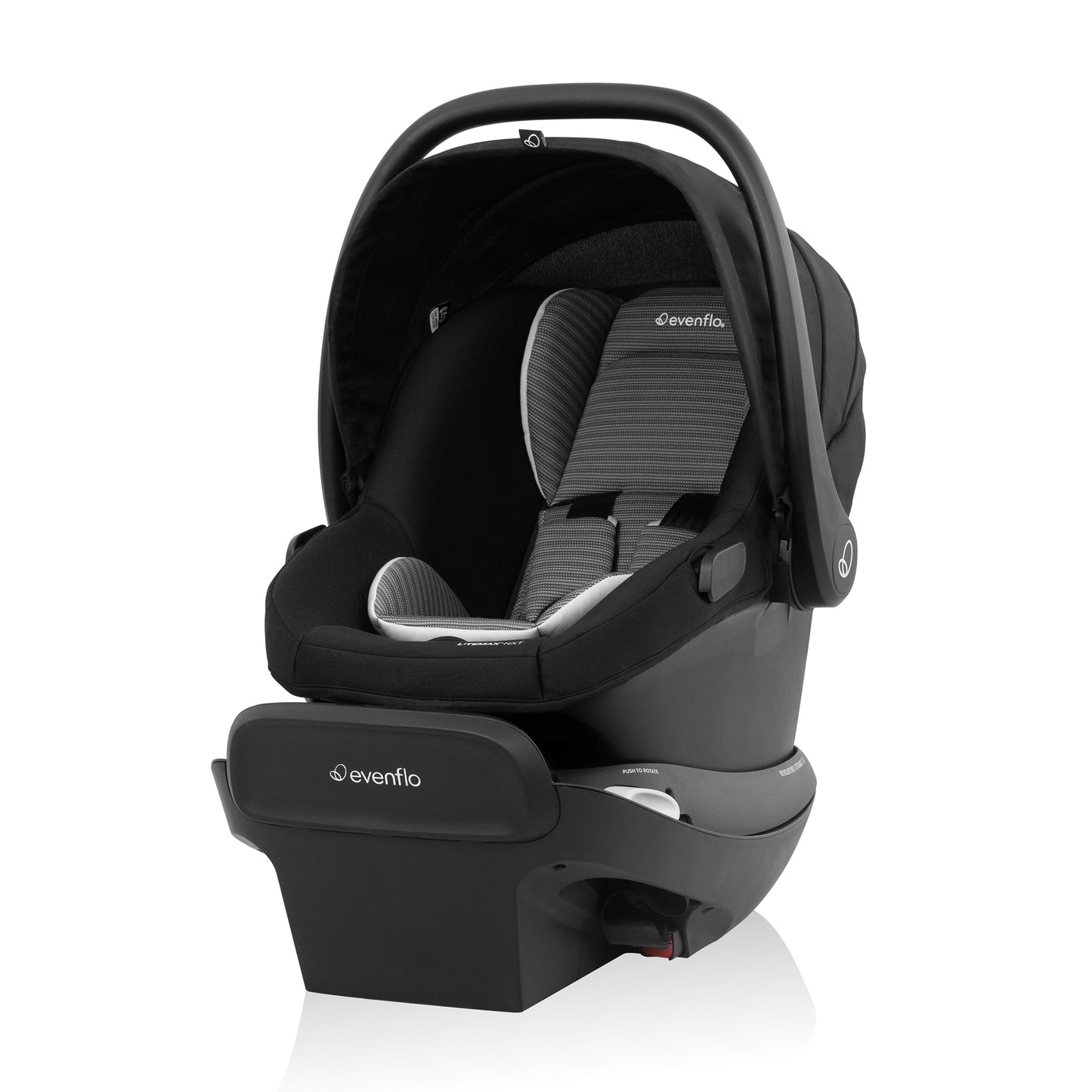 Evenflo - Revolve180 LiteMax NXT Rotational Infant Car Seat (Cinder Gray)