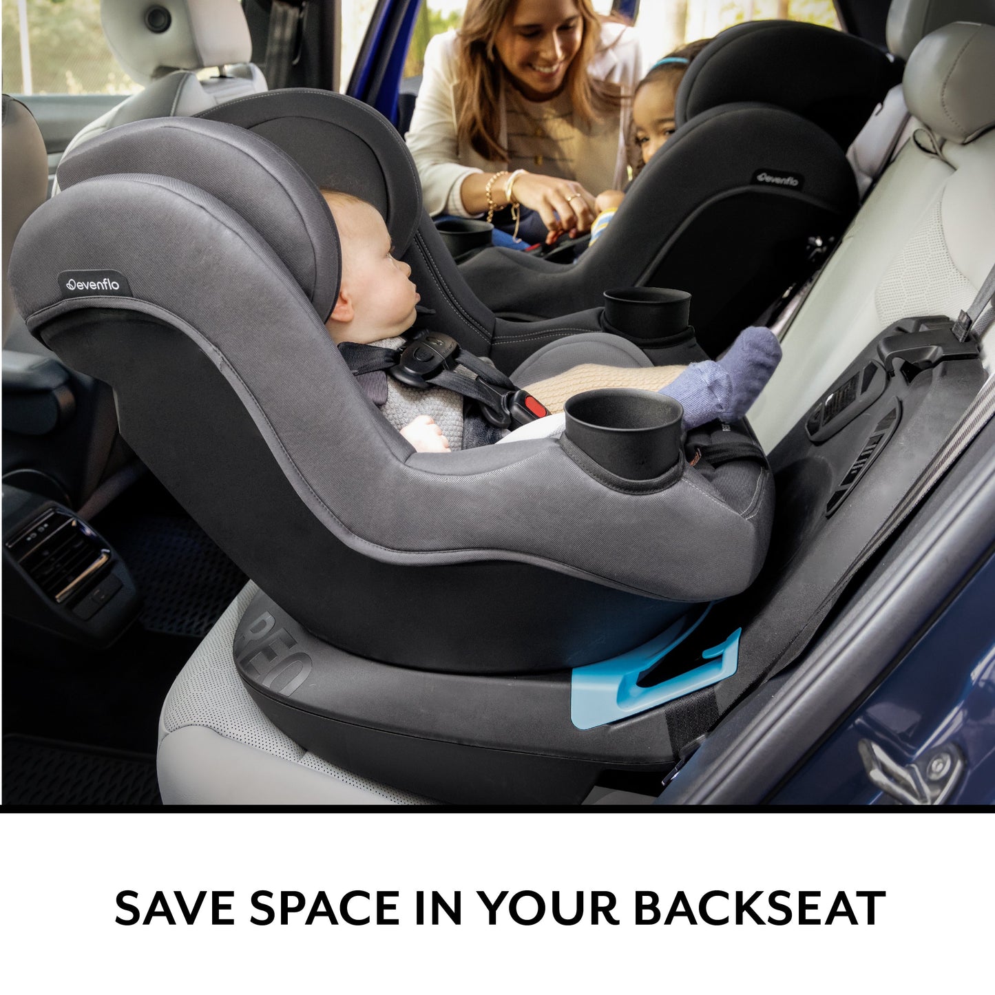 Evenflo - REO by Revolve360 Rotational Convertible Car Seat (Brookline)