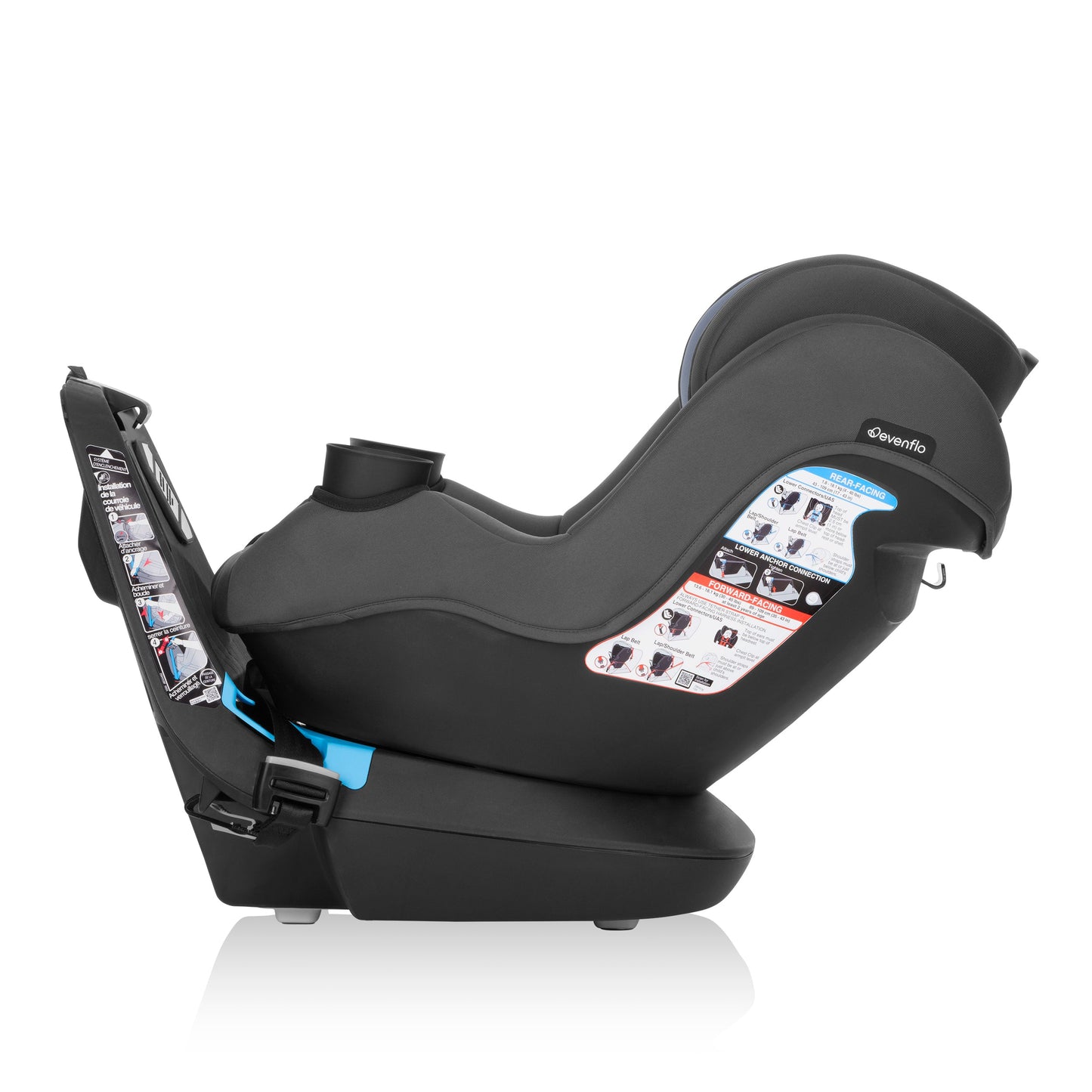 Evenflo - REO by Revolve360 Rotational Convertible Car Seat (Brookline)