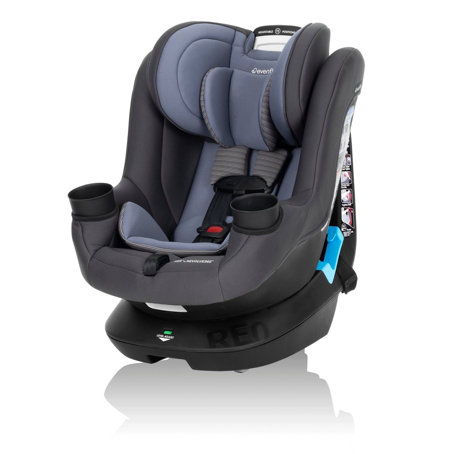 Evenflo - REO by Revolve360 Rotational Convertible Car Seat (Brookline)