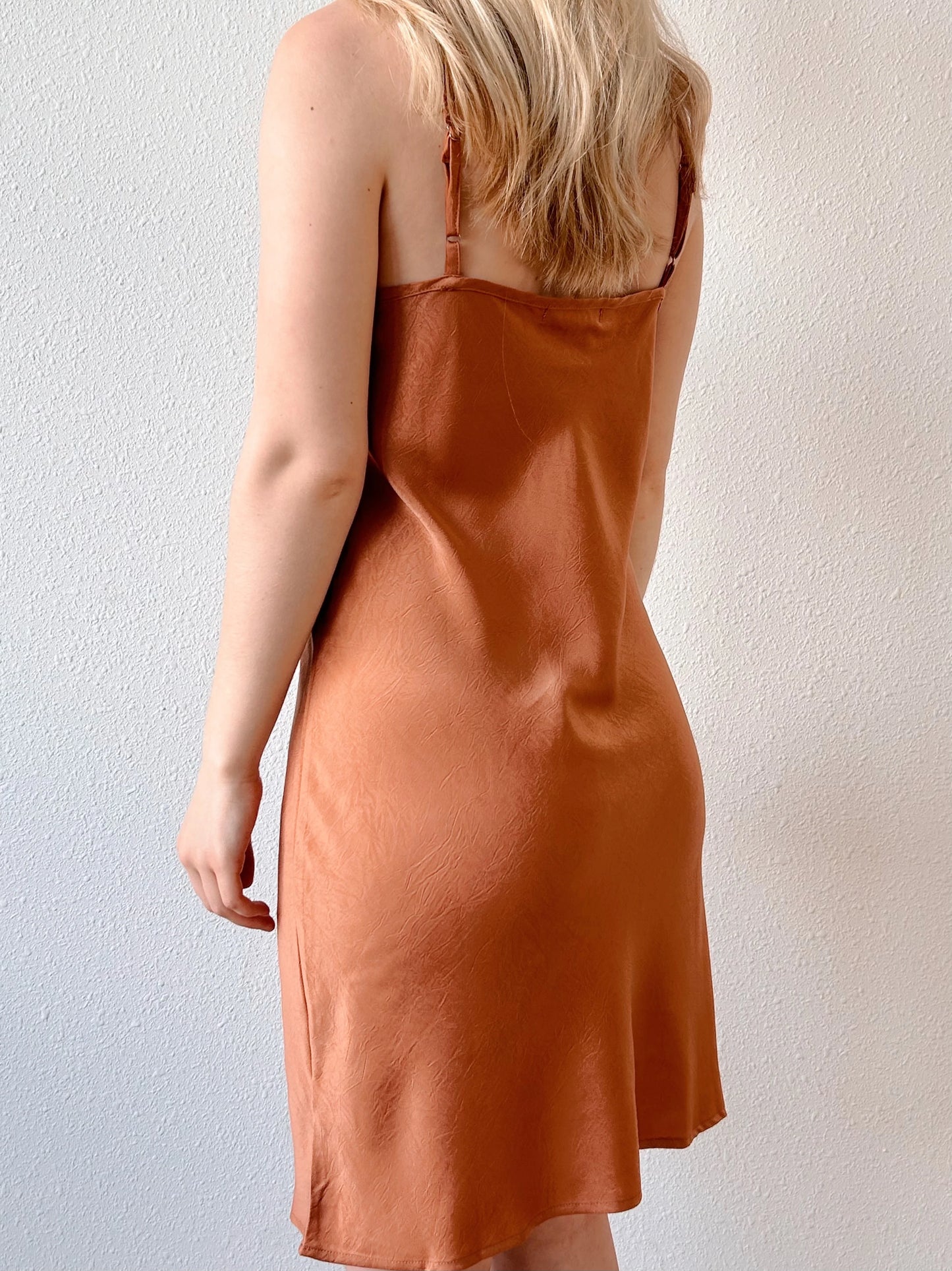 Camisole Slip Dress - Sunday Sparks - Mocha Dreams