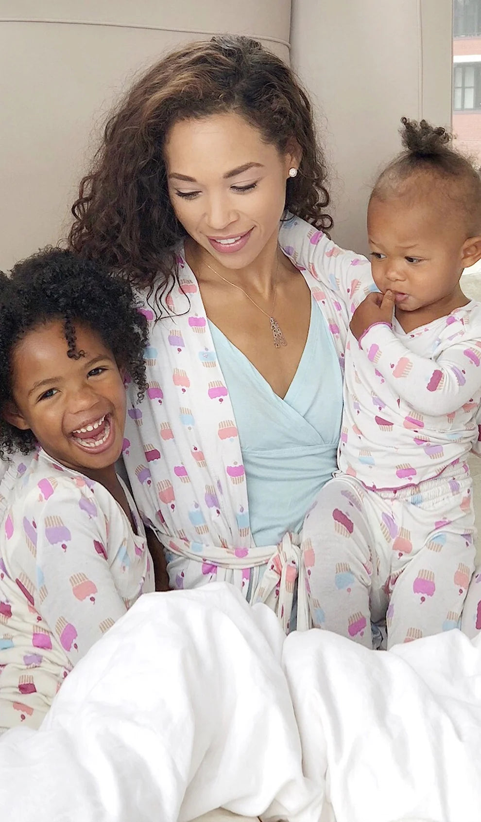 Everly Grey - Charlie Kids 3 Piece Pant PJ - Cupcakes