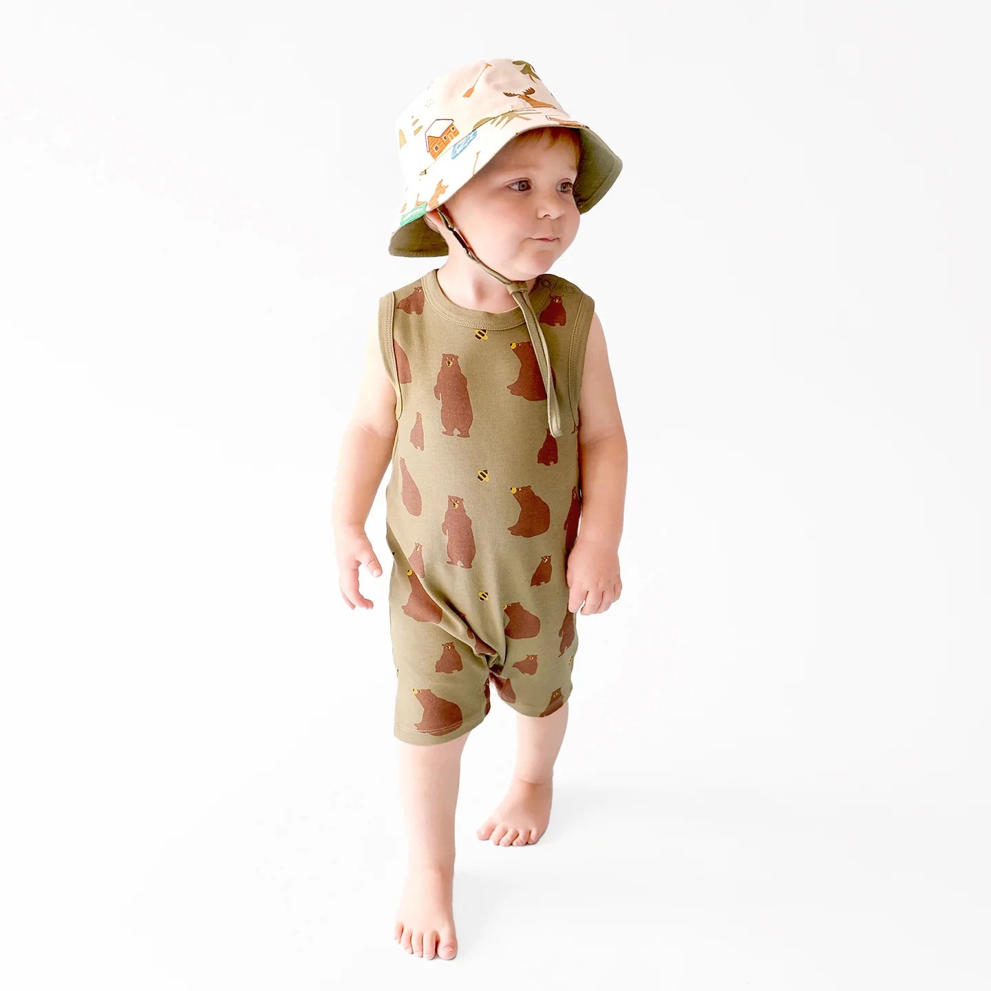 Bears - Parade - Organic Tank Romper