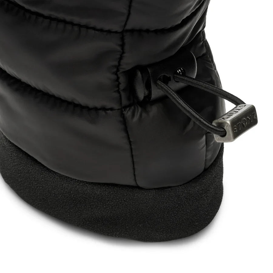 Stonz - Puffer Booties - Black