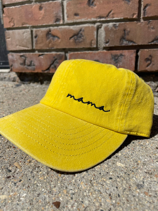 Little Locals - Mama Hat - Faded Yellow