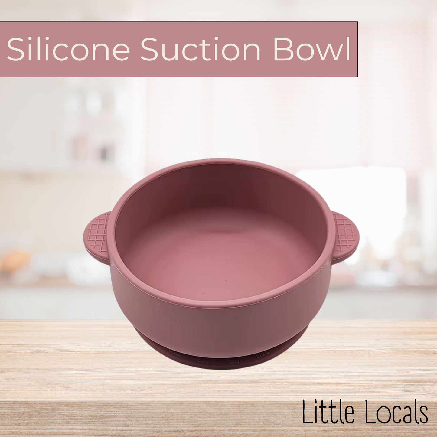 Little Locals Silicone Suction Bowl