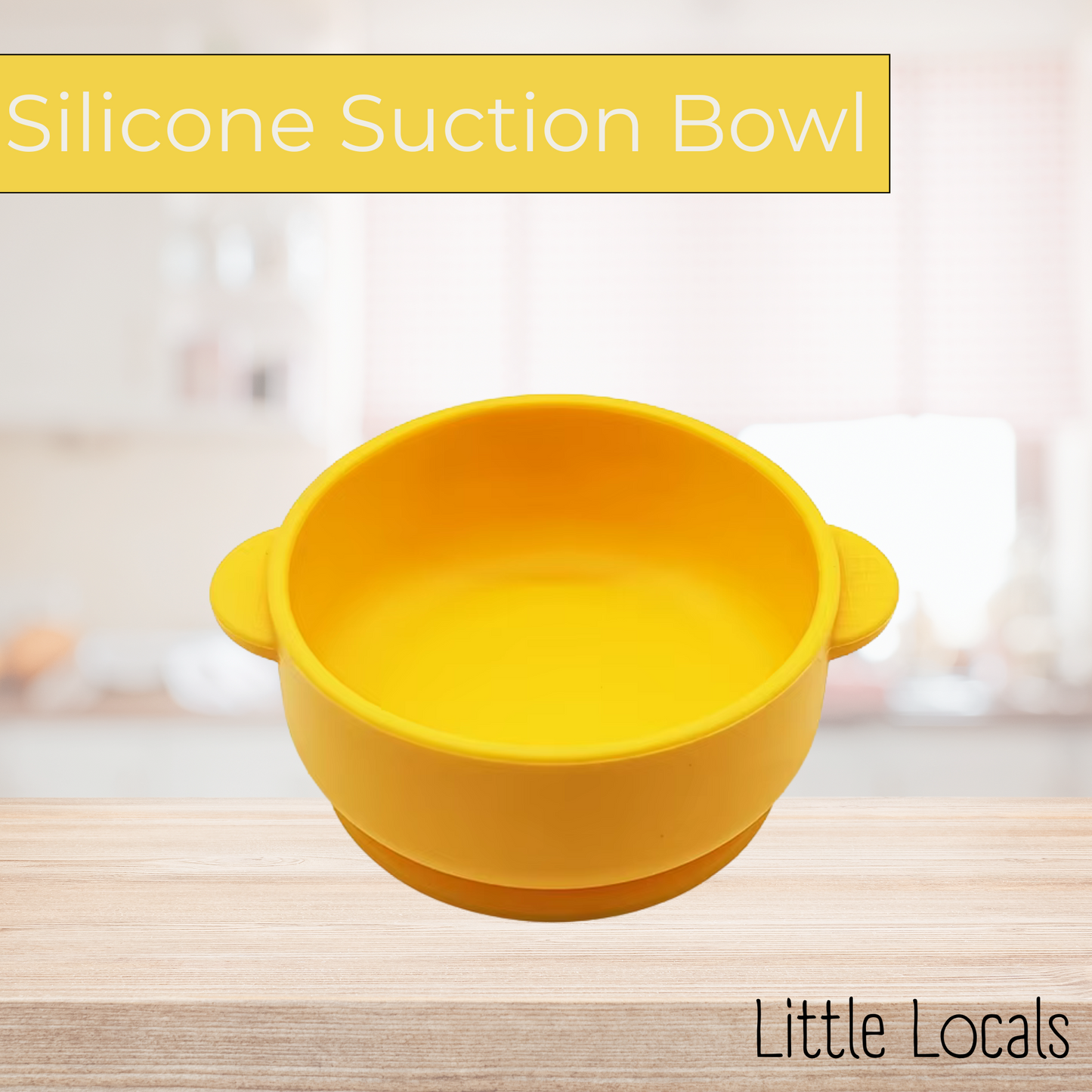 Little Locals Silicone Suction Bowl