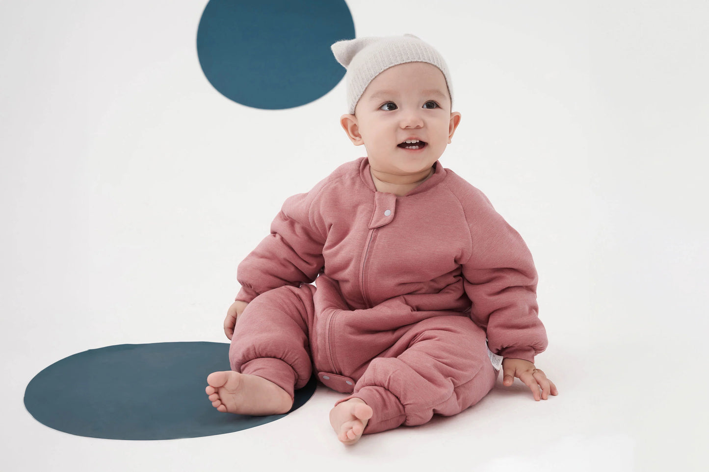 Nest Designs - Long Sleeve Footed Sleep Bag 2.5 TOG (Bamboo Jersey)