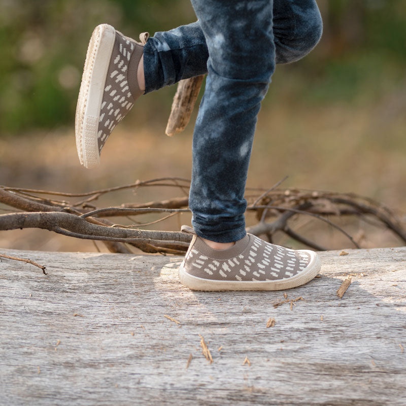 Jan + Jul - Xplorer Knit Shoes - Pebbles