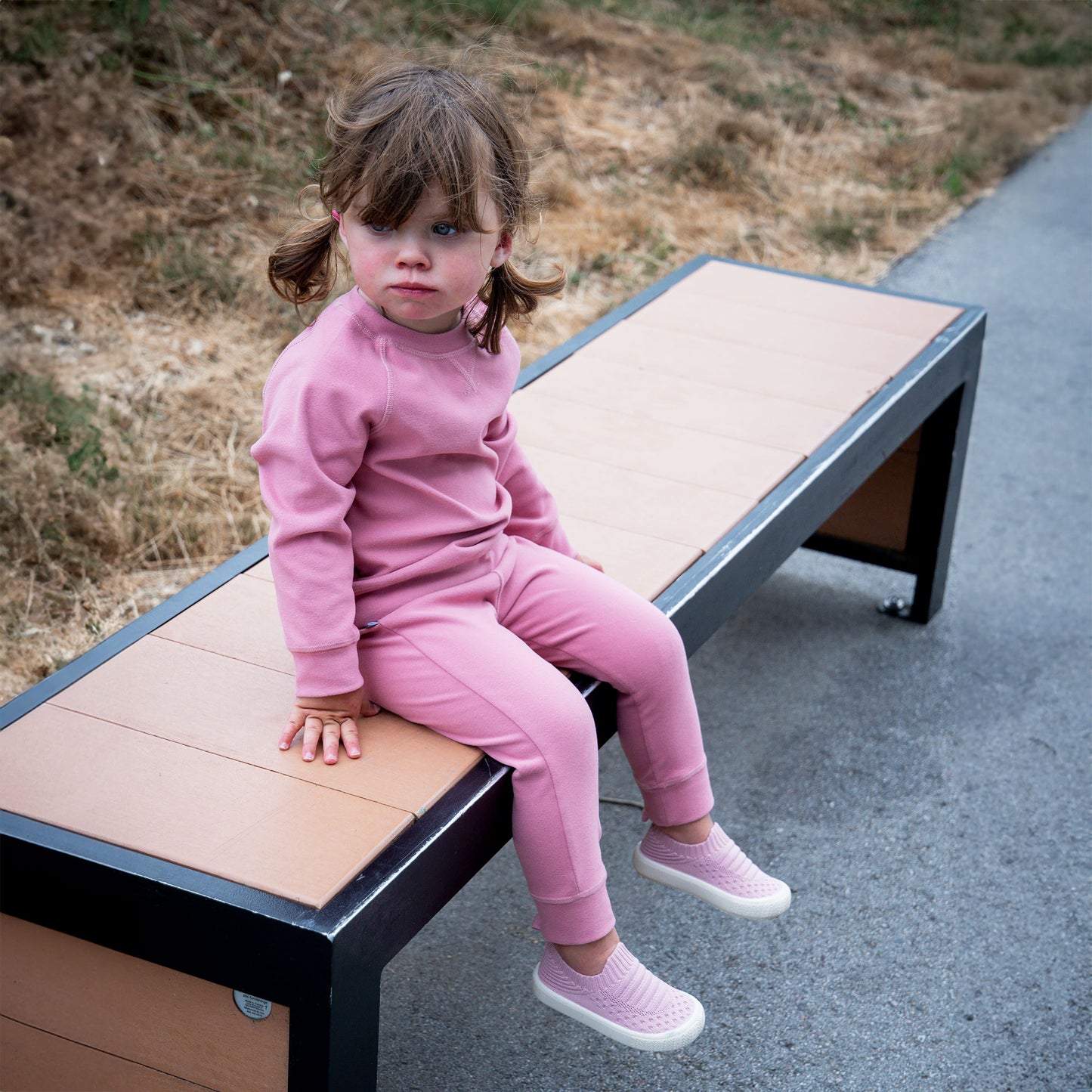 Jan + Jul - Xplorer Knit Shoes - Pale Pink