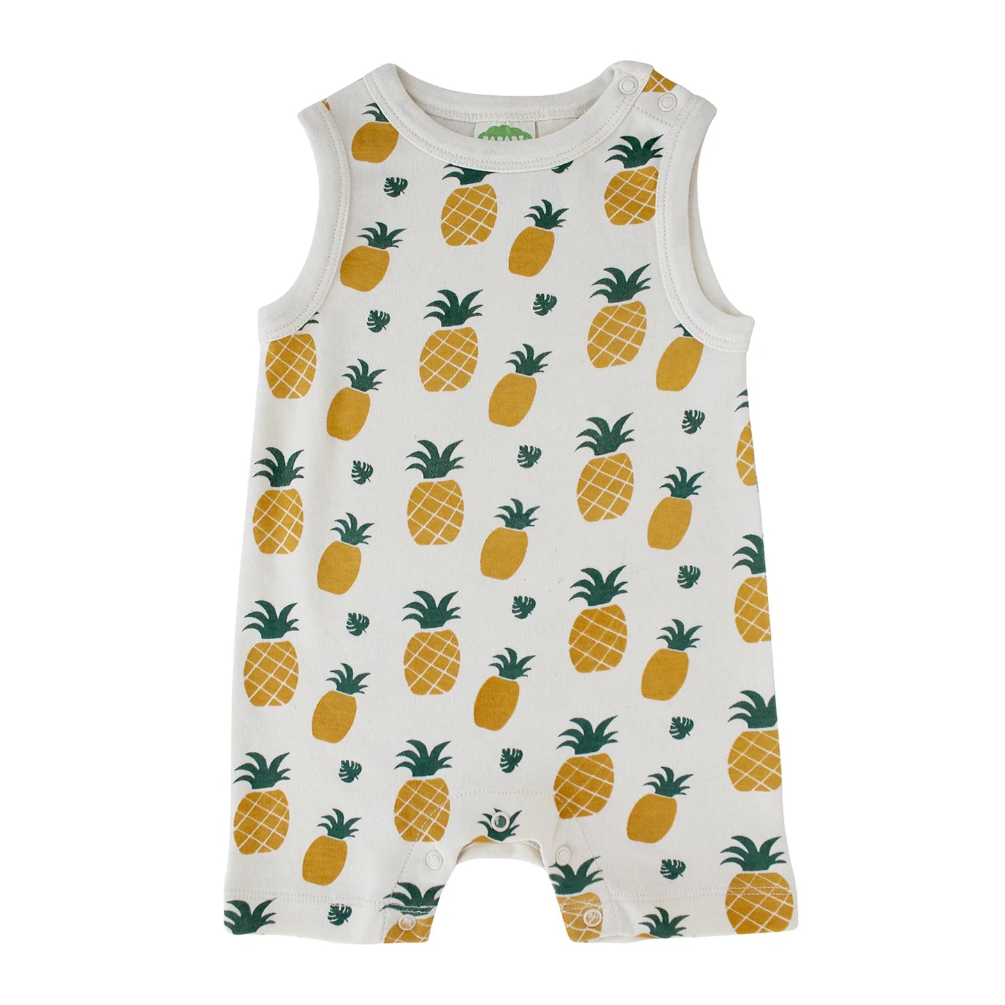 Pineapples - Parade - Organic Tank Romper