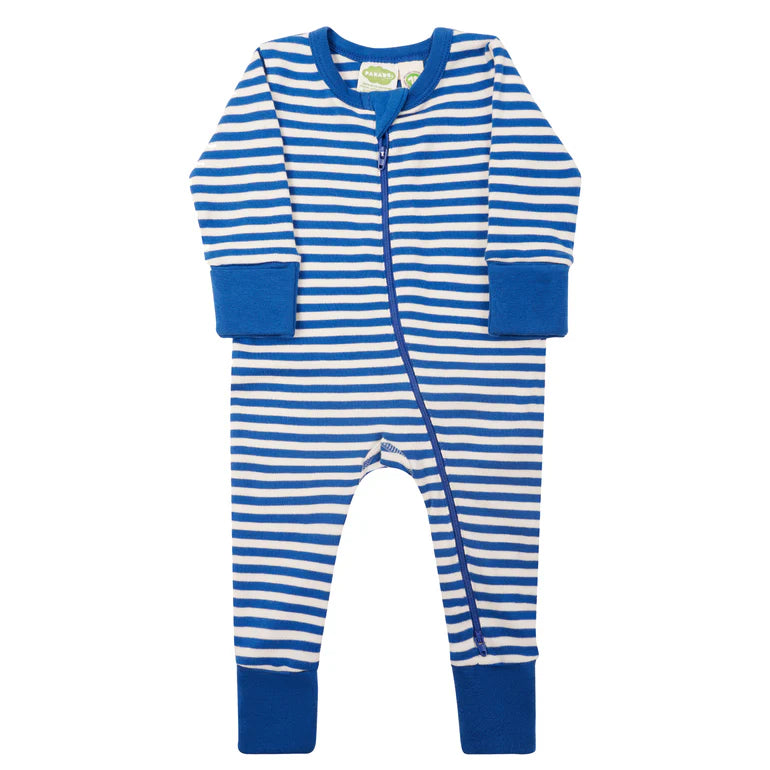 Parade Stripe Sleeper - True Blue