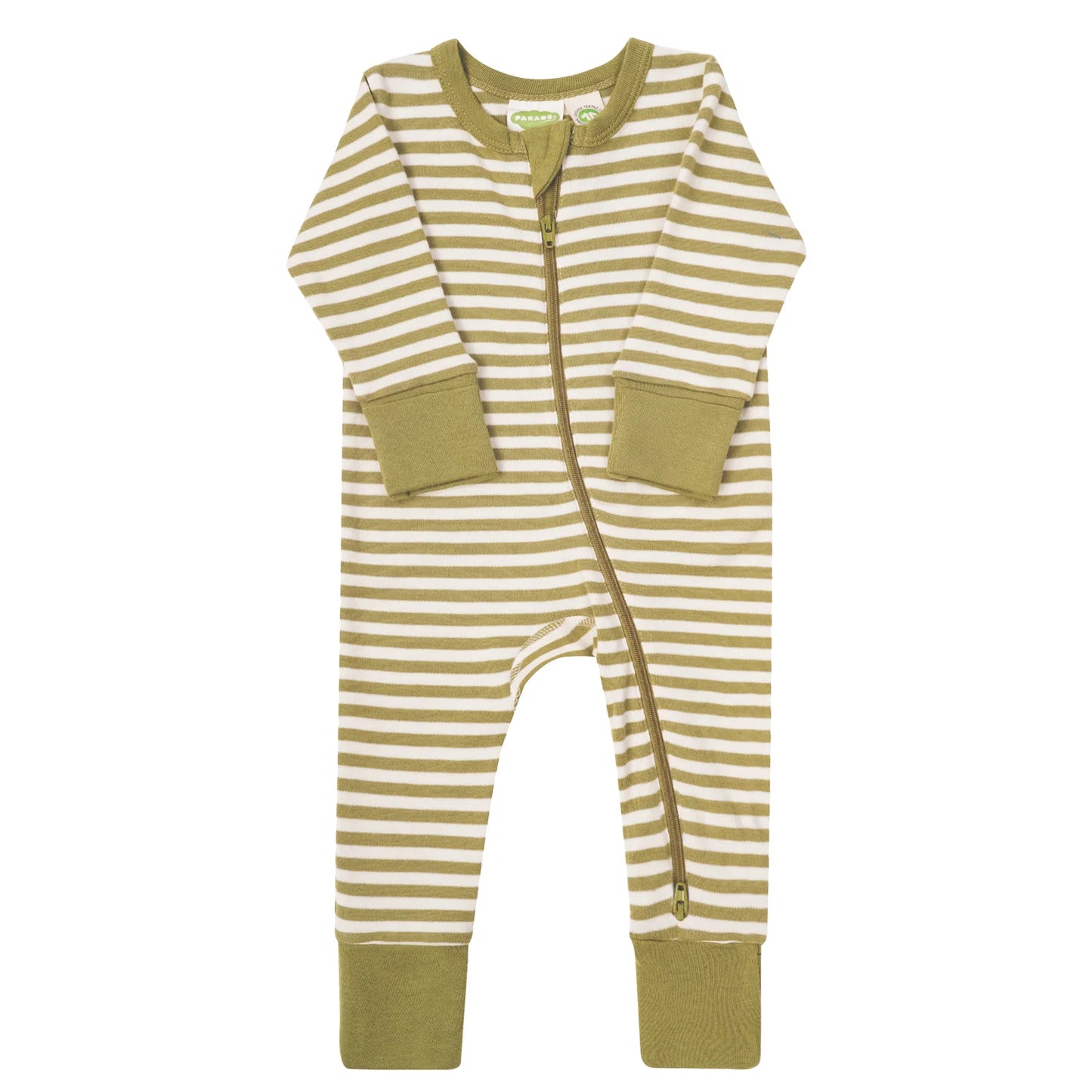 Parade Stripe Sleeper - Olive Green