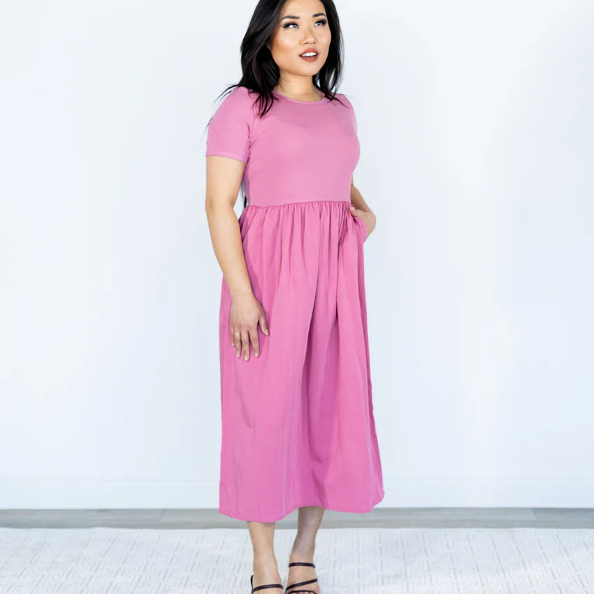 Sinead Dress - Sunday Sparks - Petal Pink