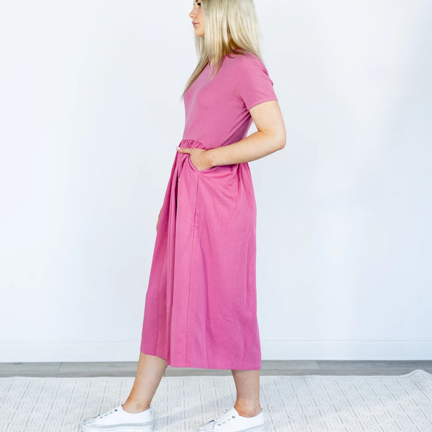 Sinead Dress - Sunday Sparks - Petal Pink