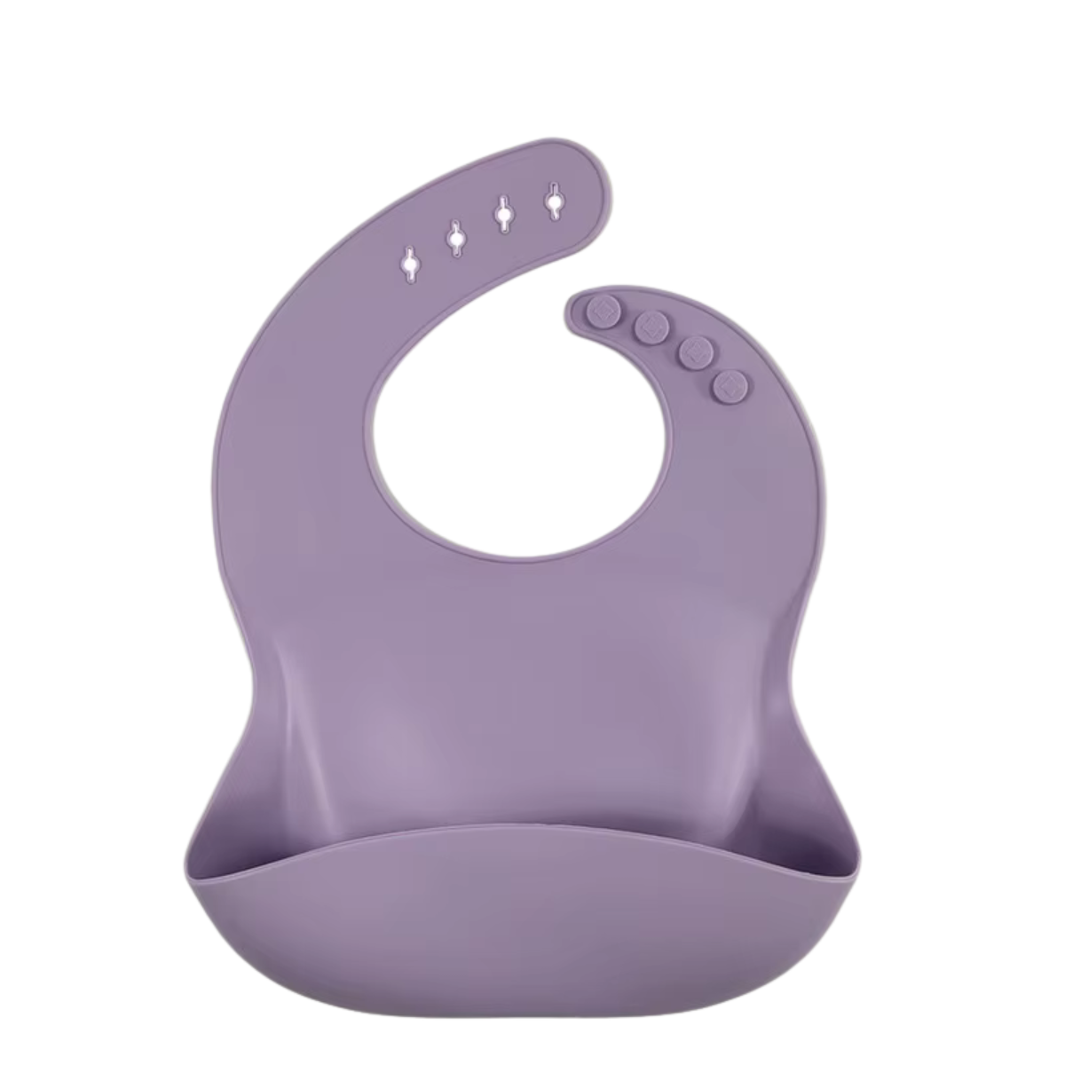 Lilac - Silicone Bib