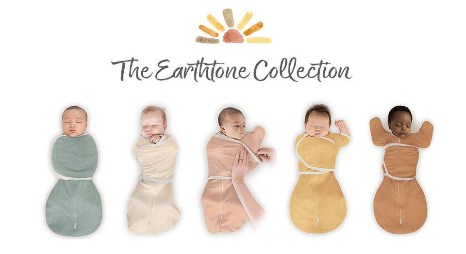 Heathered Green - SwaddleDesigns - Omni Swaddle Sack Newborn 0-3 Mo: Small 0-3 Mo