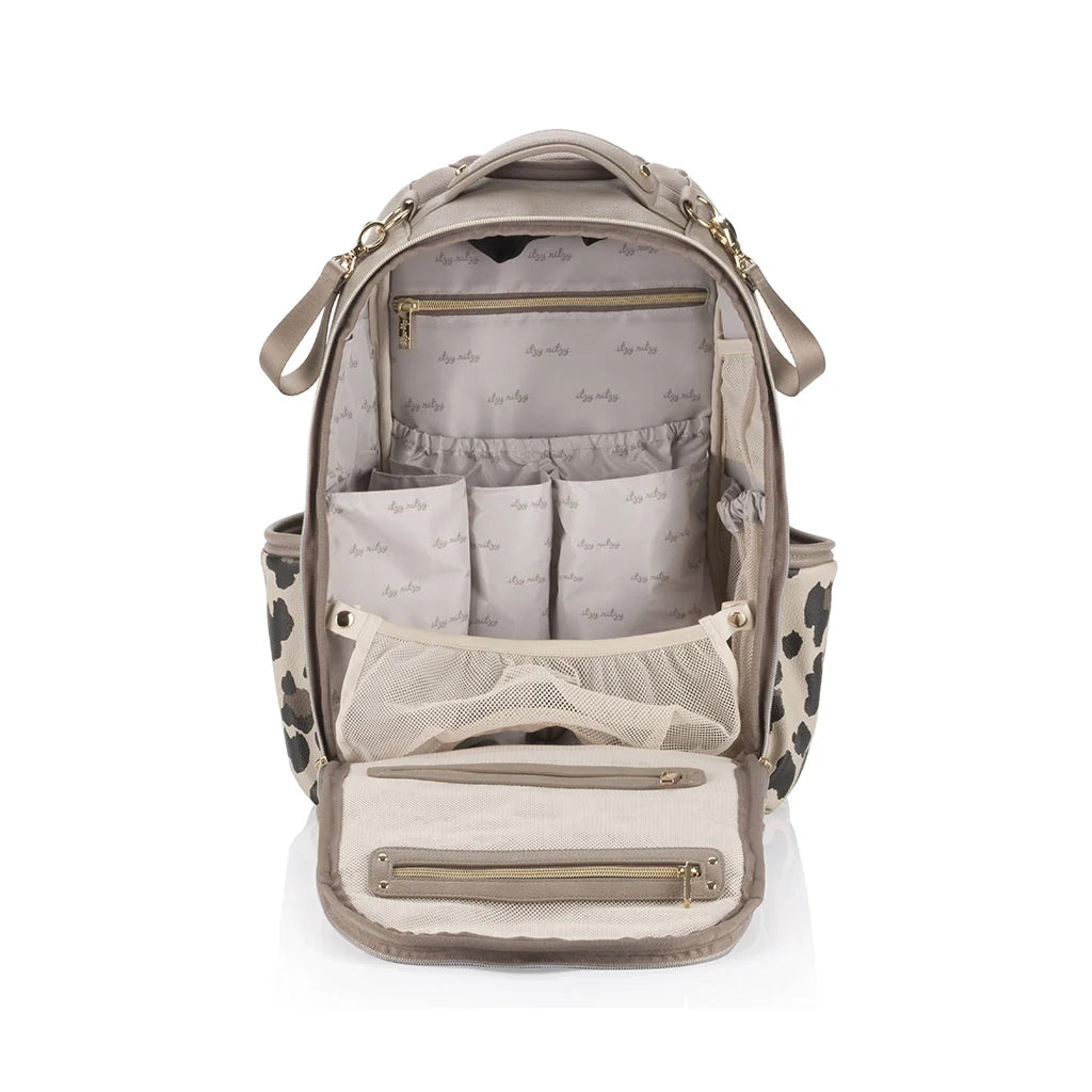 Itzy Ritzy - Leopard Plus Backpack Diaper Bag