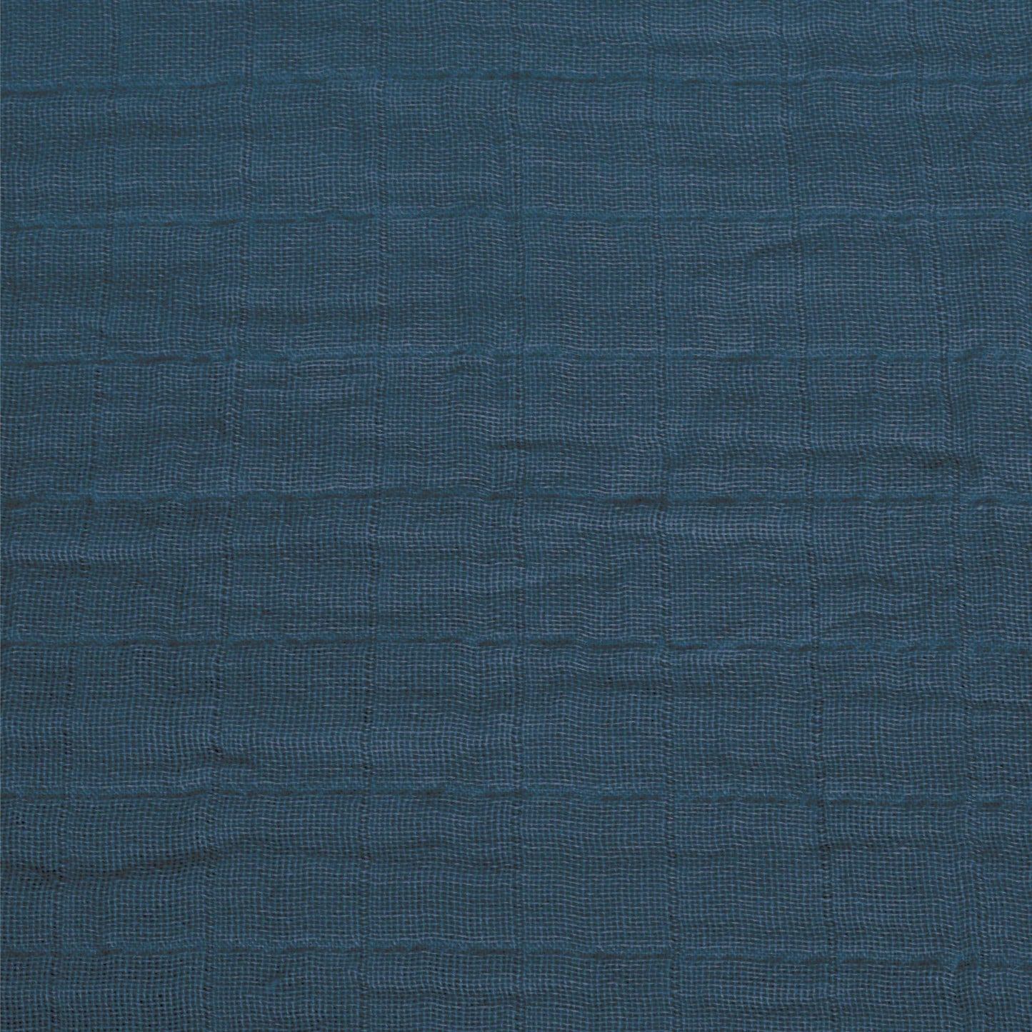 Perlimpinpin - Cotton muslin swaddle - Navy Blue