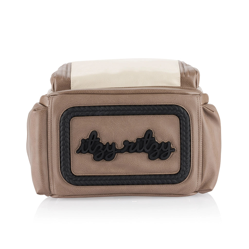 Itzy Ritzy - Vanilla Latte Boss Plus Backpack Diaper Bag