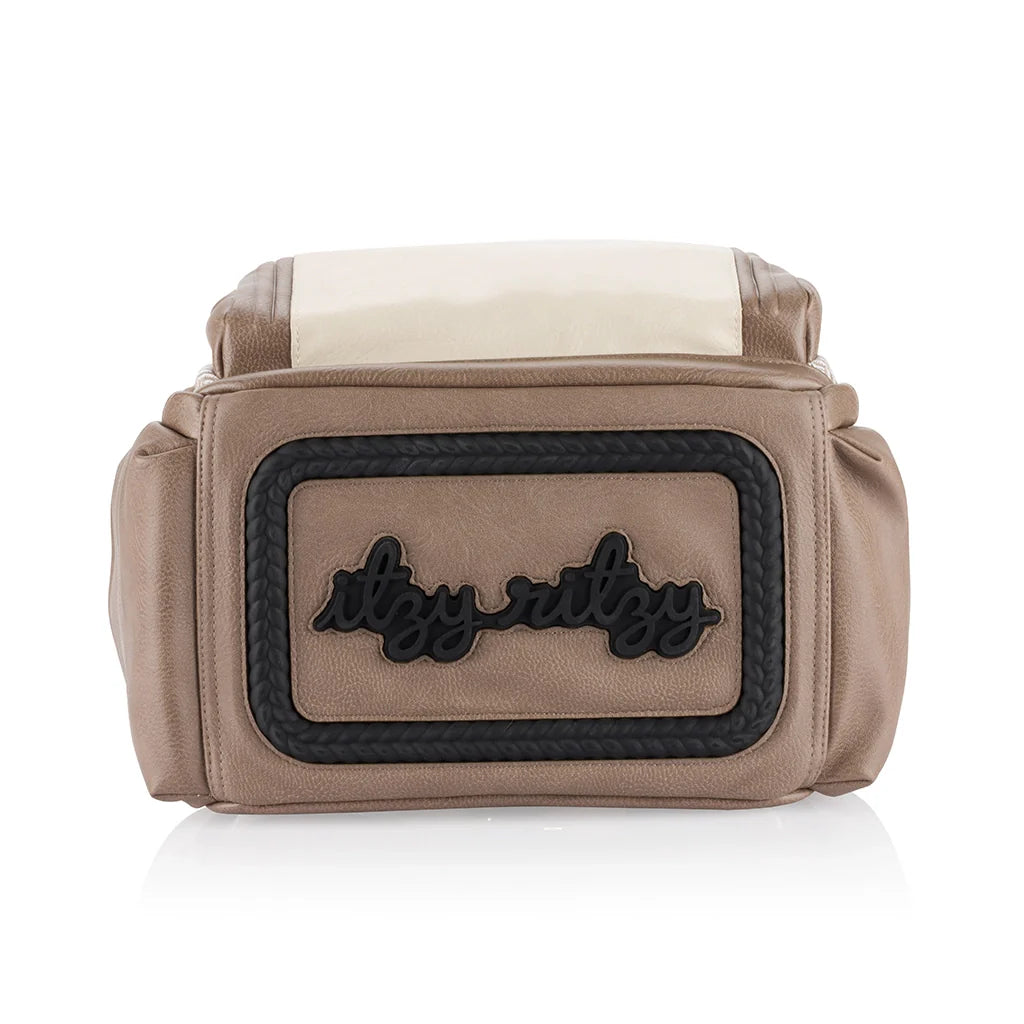 Itzy Ritzy - Vanilla Latte Boss Plus Backpack Diaper Bag