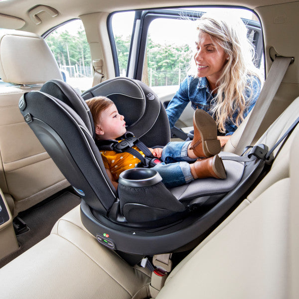🔥 HOT DEAL 🔥 EVENFLO Revolve360 Rotational All-In-One Convertible Car Seat (Amherst Gray)