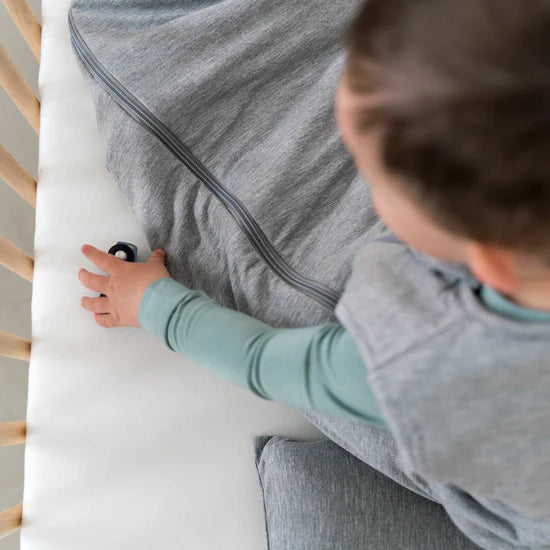Pip + Phee - Bamboo Sleep Sac 1.0 Tog - Heather Grey
