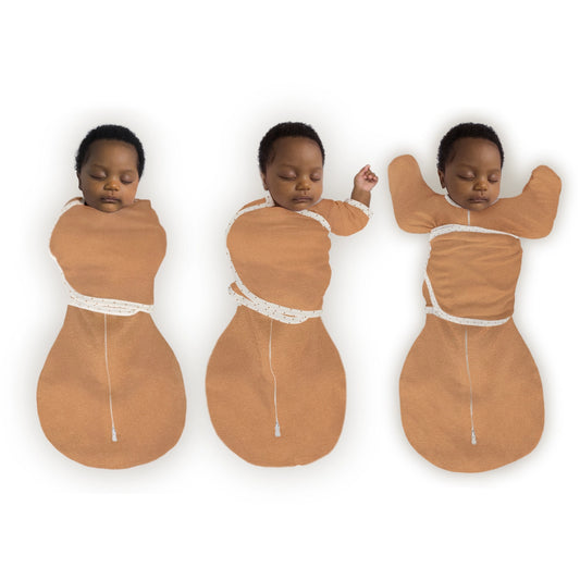 Heathered Butterum - SwaddleDesigns - Omni Swaddle Sack Newborn 0-3 Mo: Small 0-3 Mo (Copy)