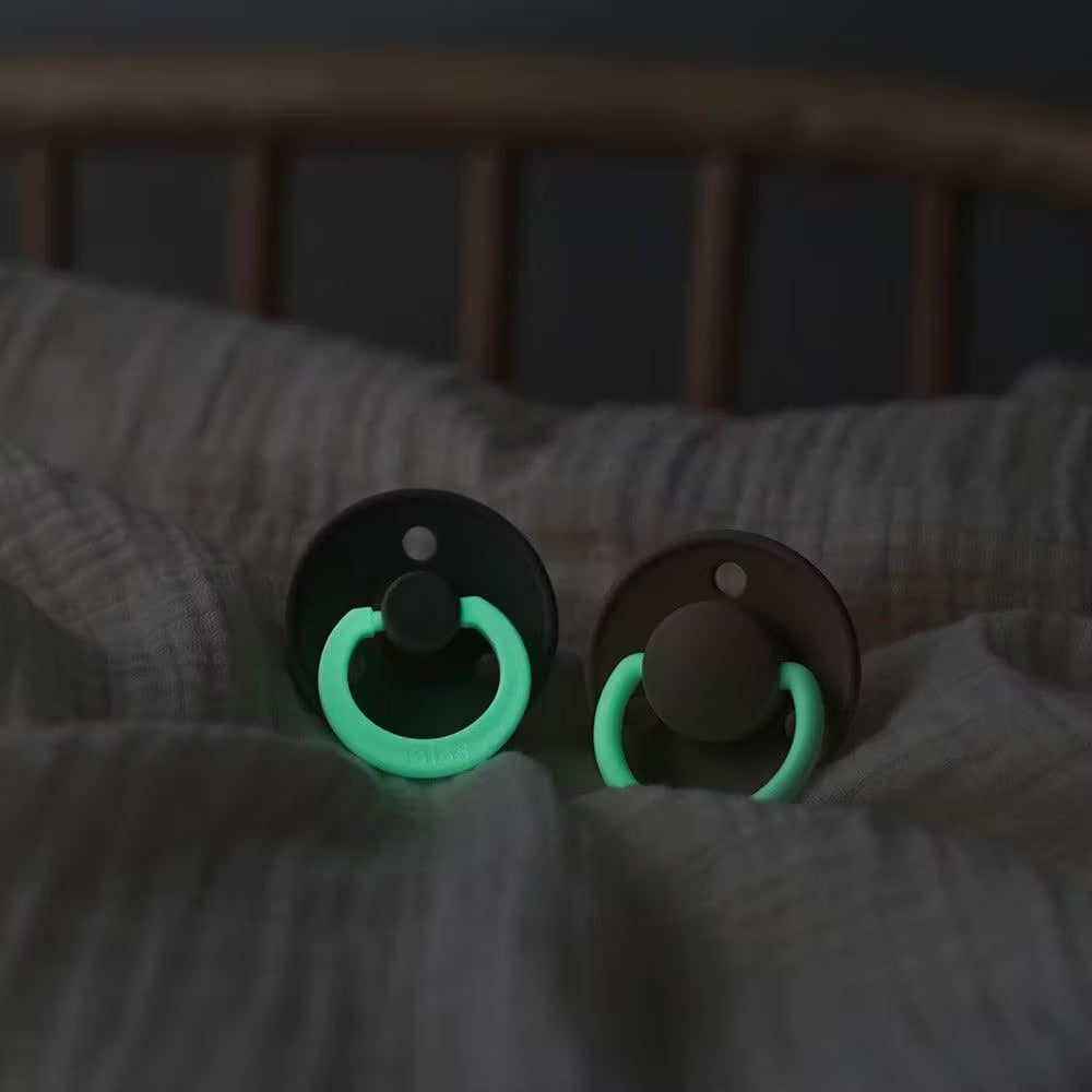 BIBS - Colour GLOW 2 Pack - Sage/Cloud
