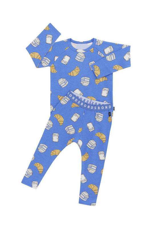 BONDS LIMITED DROP - Bonds Creamy Croissant Kids Long Sleeve Set