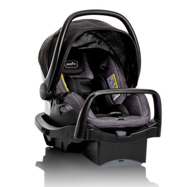 Evenflo Pivot Modular Travel System with LiteMax Infant Car Seat - Casual Gray