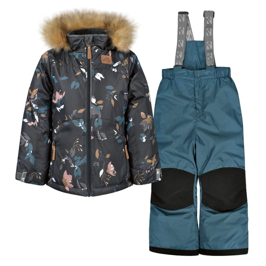 Perlimpinpin - Two Piece Kid Snowsuit - Nature