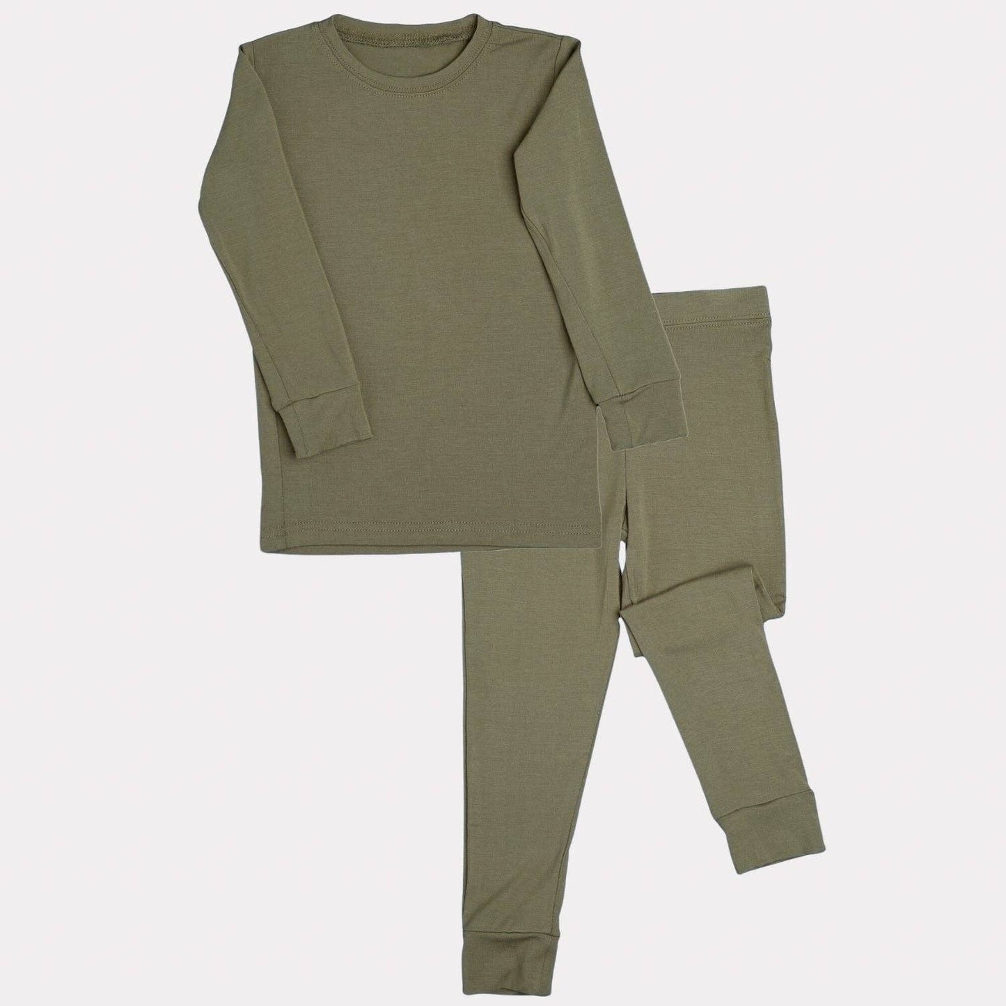 Pip + Phee - 2 Piece Bamboo Sets | Solids: Hillside / 3T