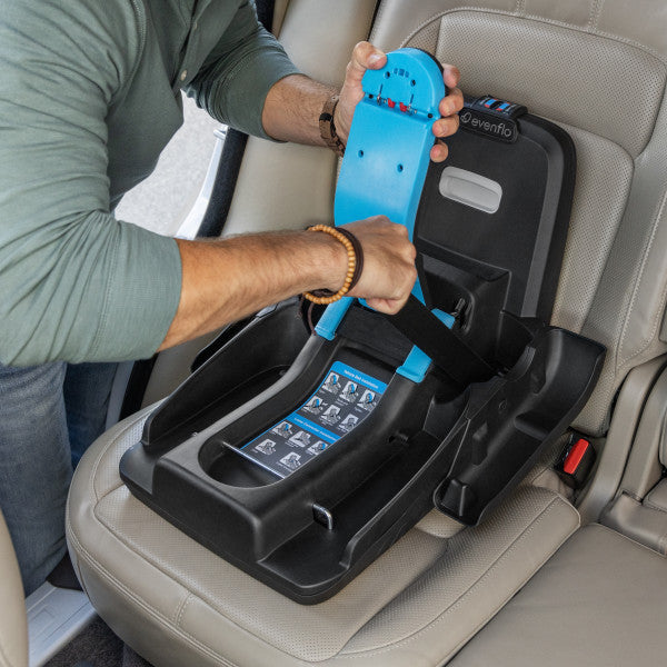 Evenflo - Gold Shyft DualRide with Carryall Storage Infant Car Seat and Stroller Combo (Onyx Black)