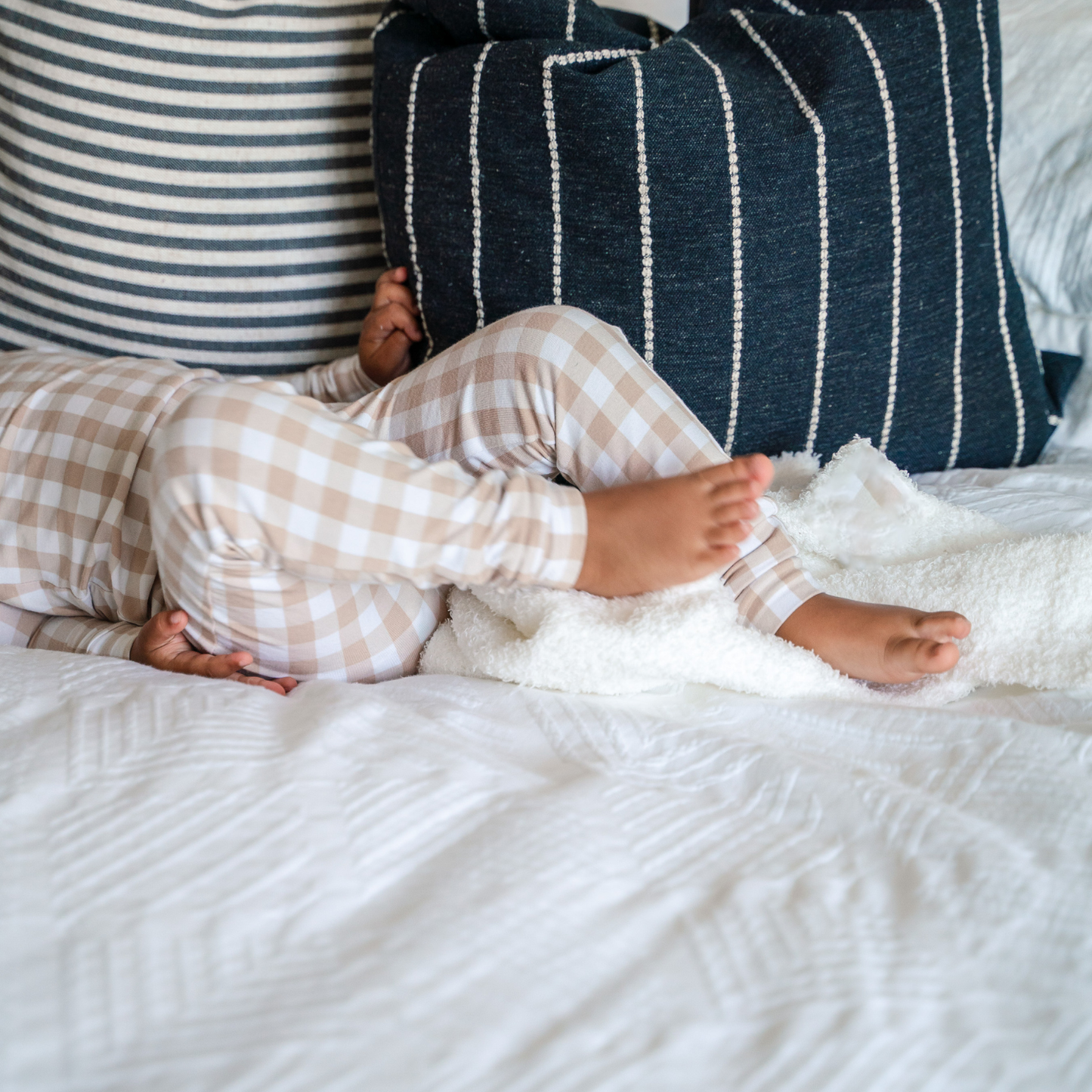 Pip + Phee - 2 Piece Bamboo Sets | LE Prints: Football / 5T