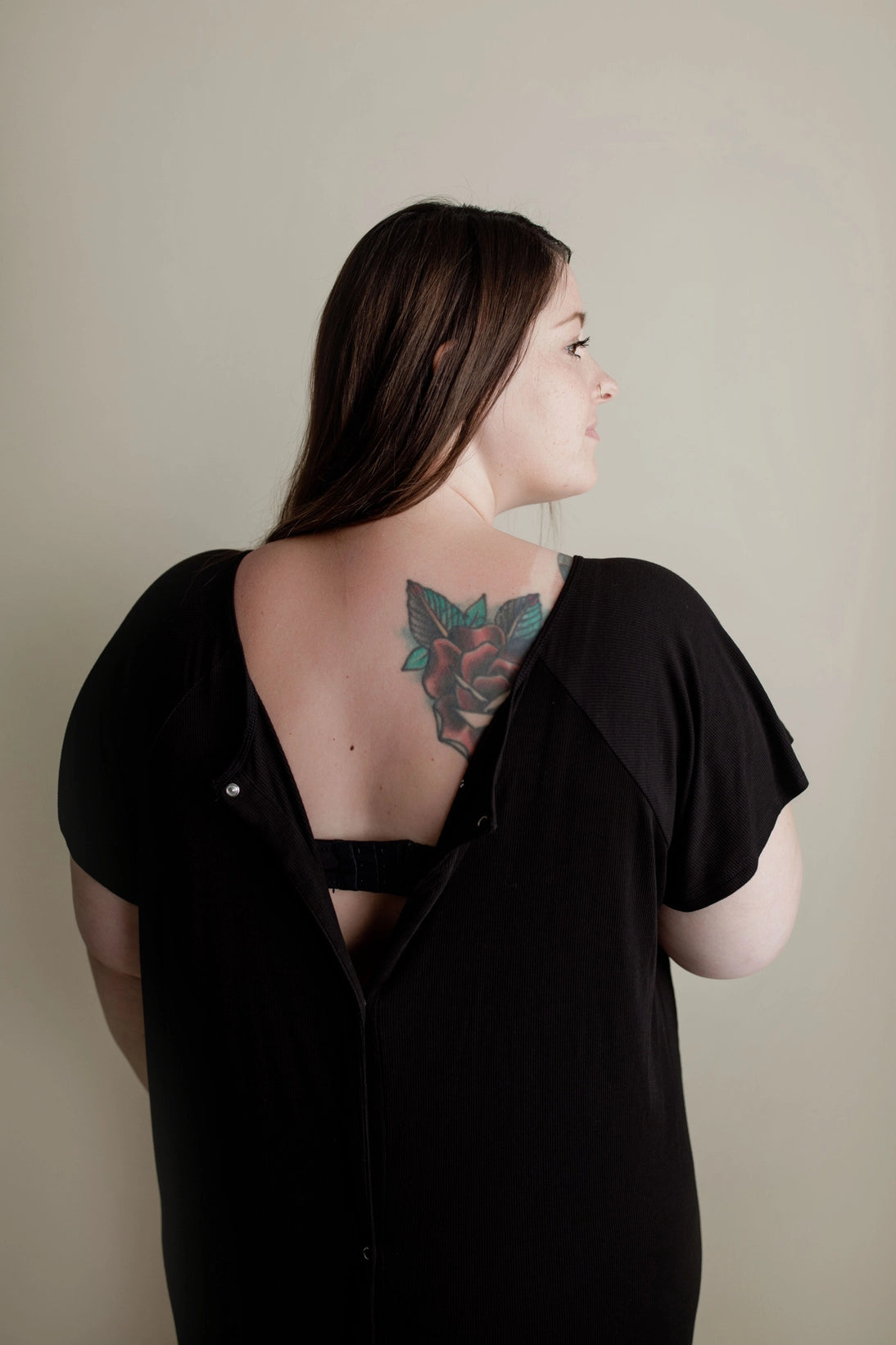 Three Little Tots - Maternity Mommy Labor and Delivery/ Nursing Gown