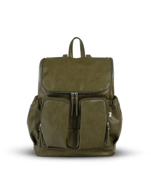 OiOi - Signature Nappy Backpack - Olive